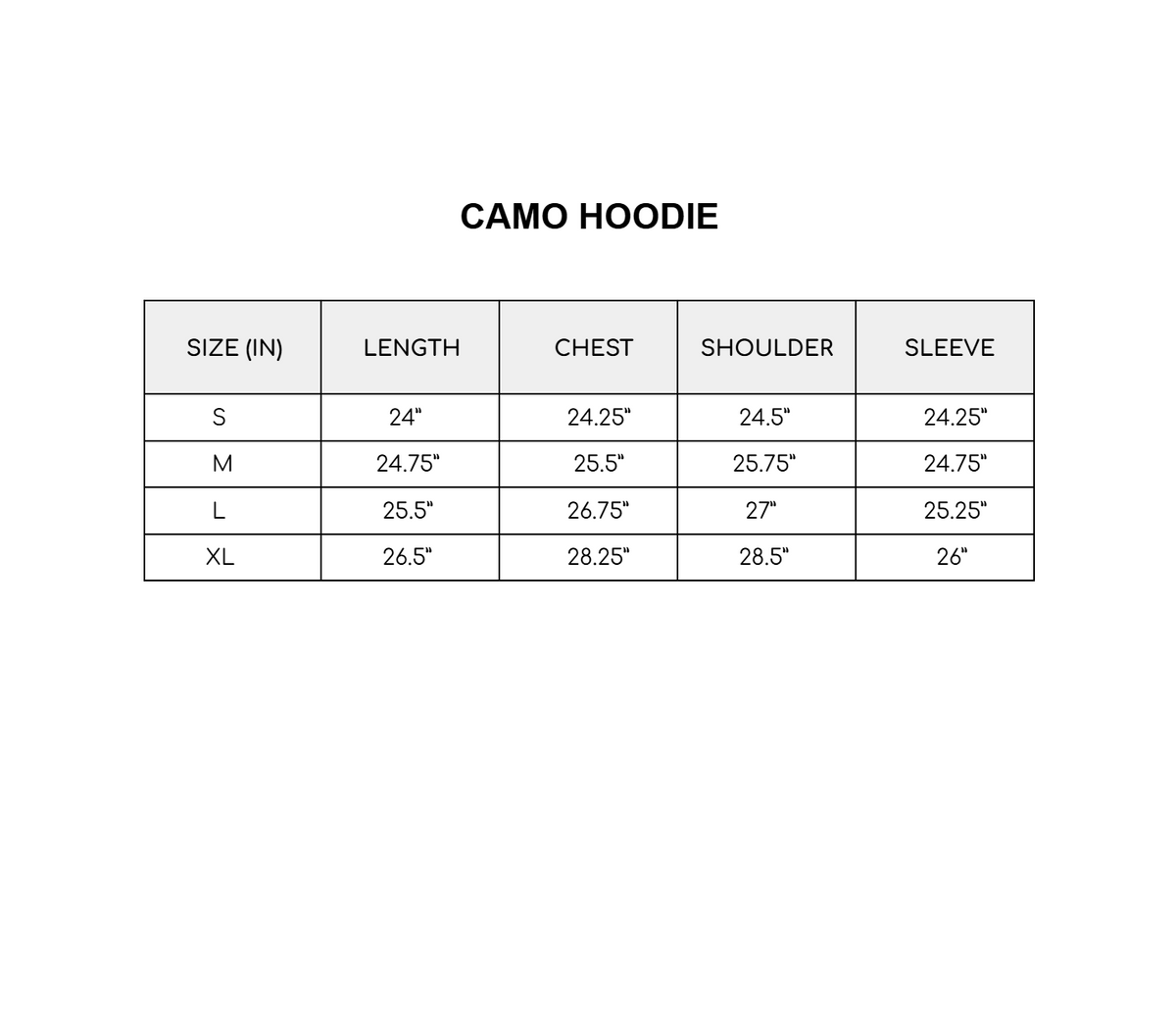 CAMO 'SCRIPT' HOODIE