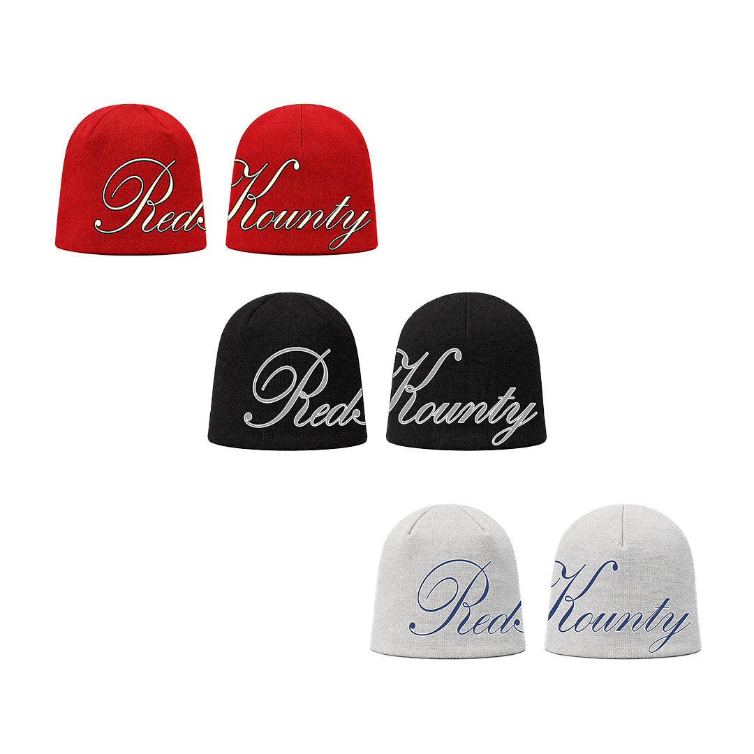 'SCRIPT' BEANIE