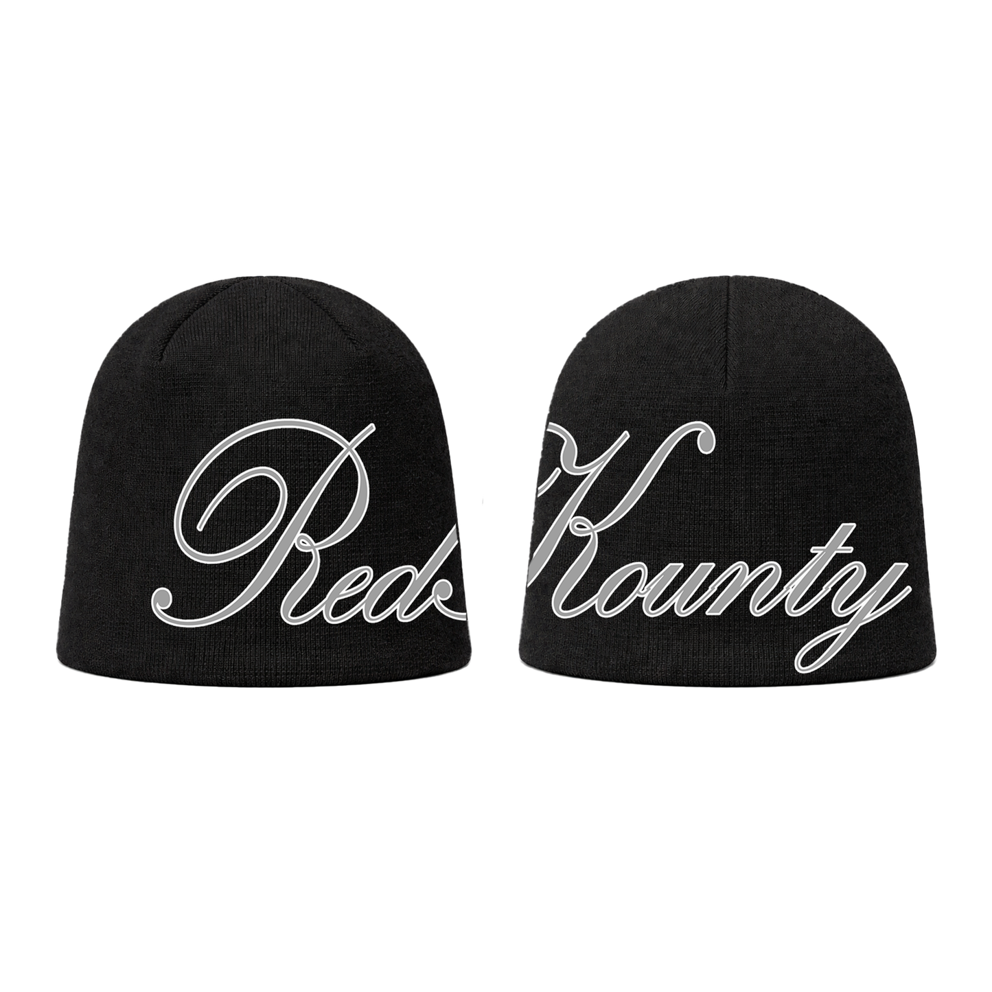 'SCRIPT' BEANIE - BLACK